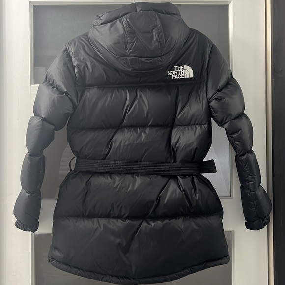Northface XS Nuptse Belted Mid Coat - Picture 3 of 9